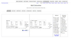 Desktop Screenshot of bazi-calculator.com